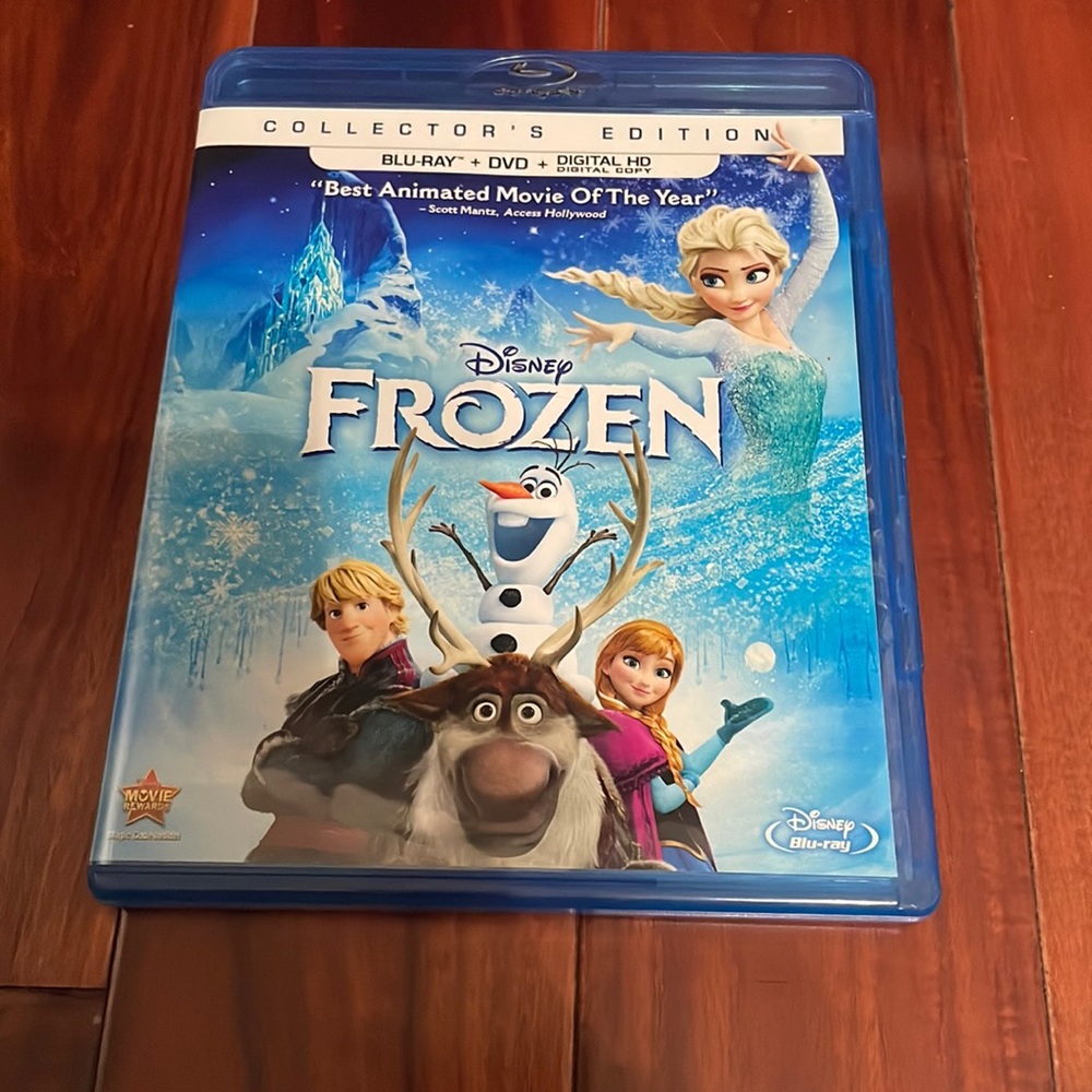 Blue Ray plus DVD Disney’s Frozen